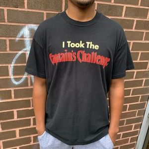 Vintage 90s Captain Morgan promo t shirt